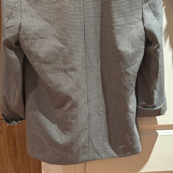 NWT ZARA xs plaid oversized blazer - Picture 12 of 12